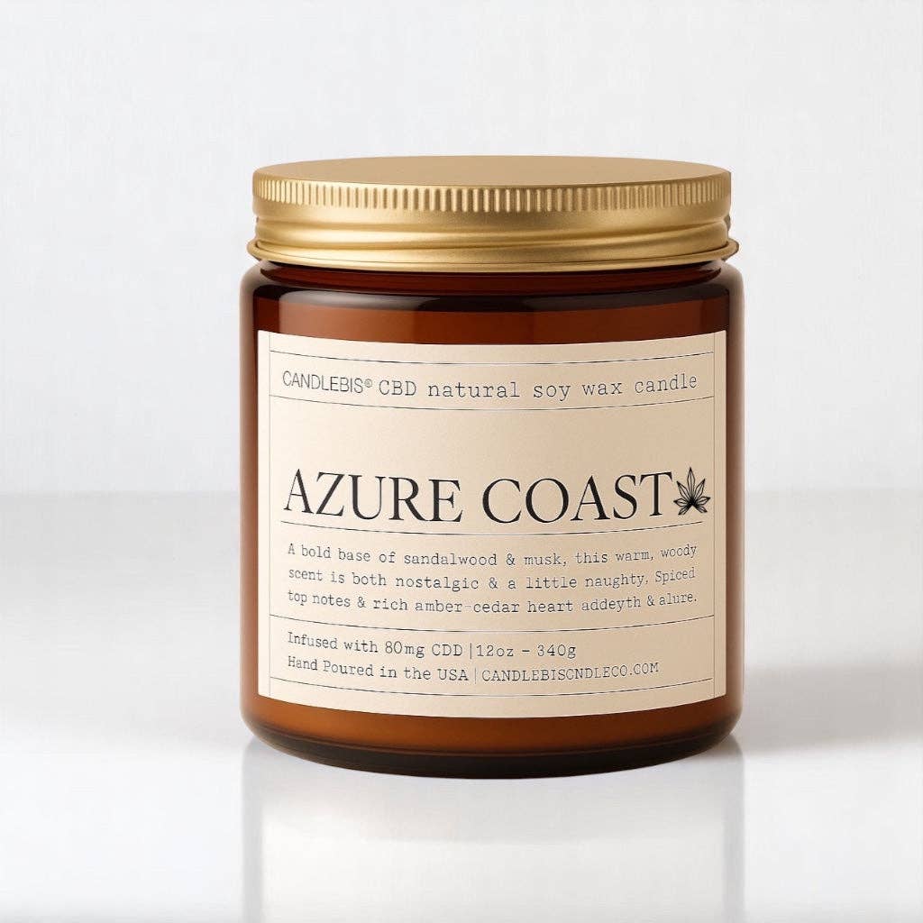 AZURE COAST CBD CANDLE