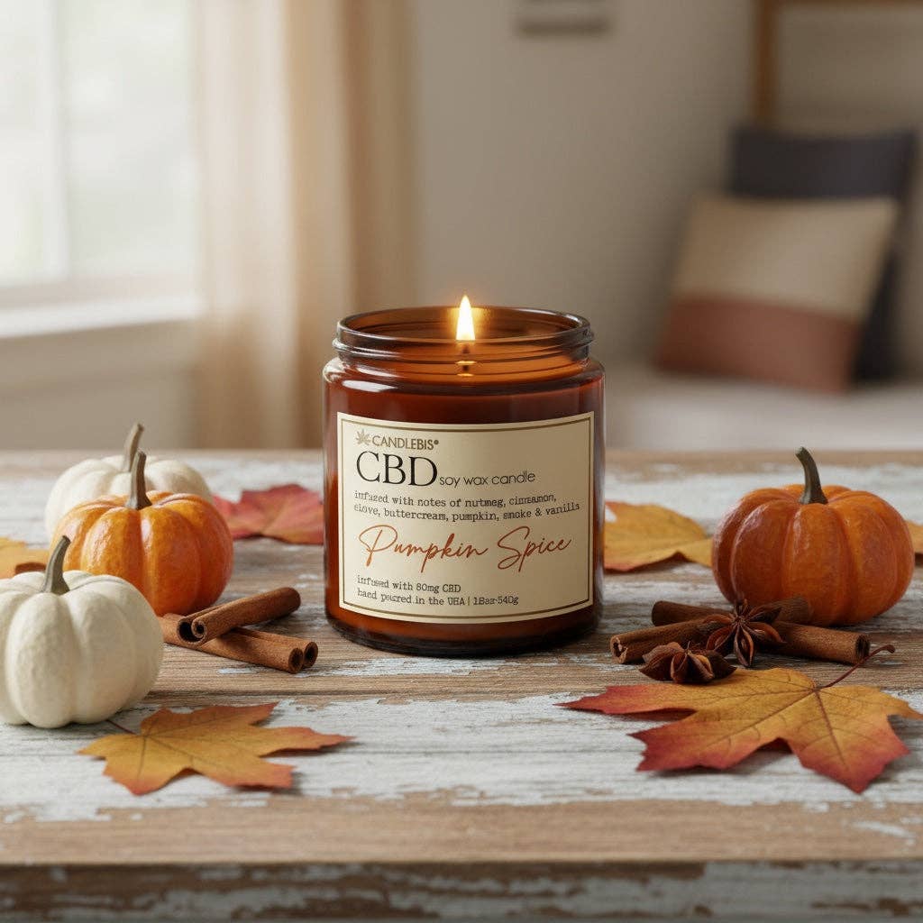 PUMPKIN SPICE CBD CANDLE