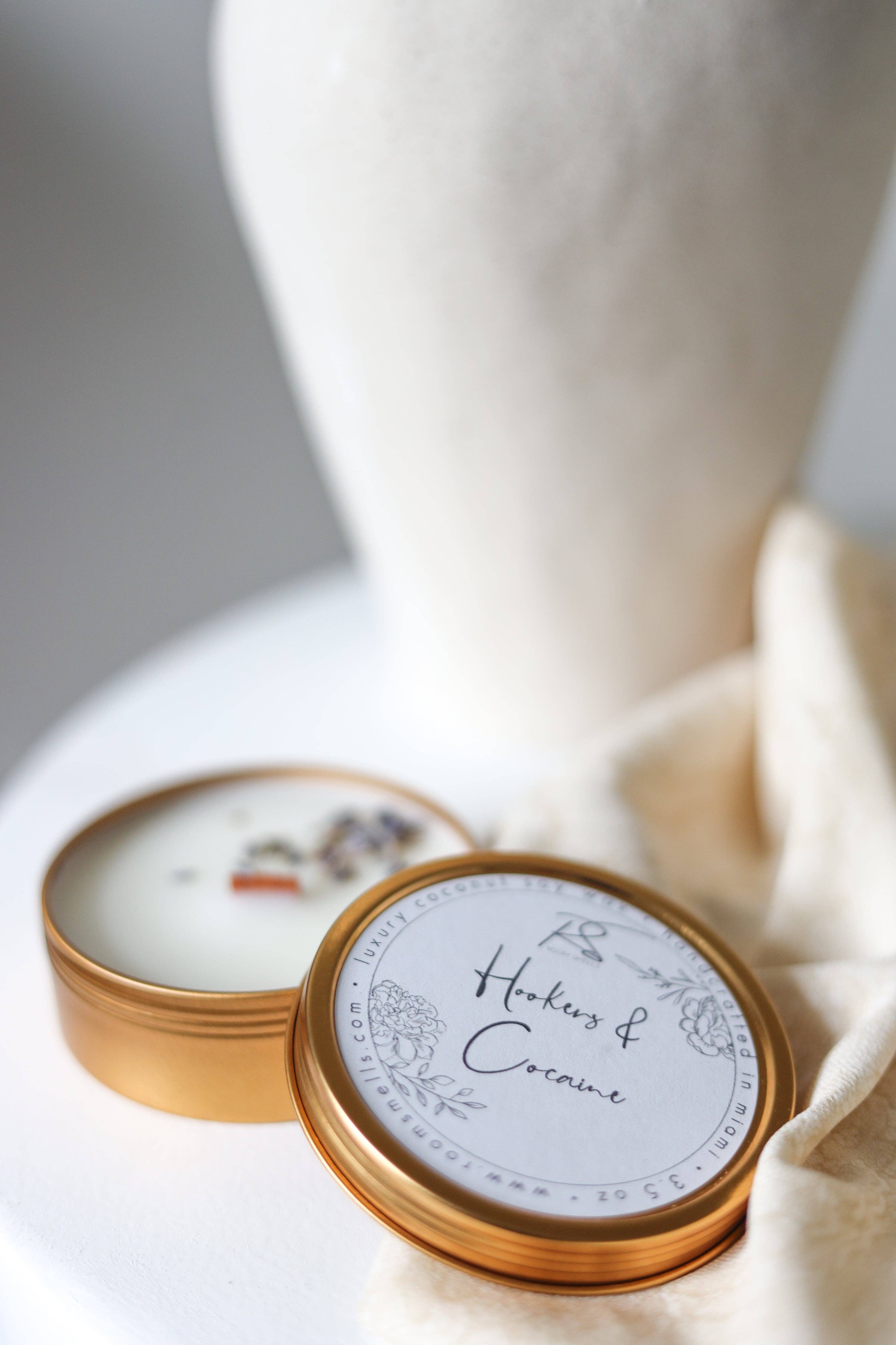 Hookers & Cocaine Candle - 3.5 oz