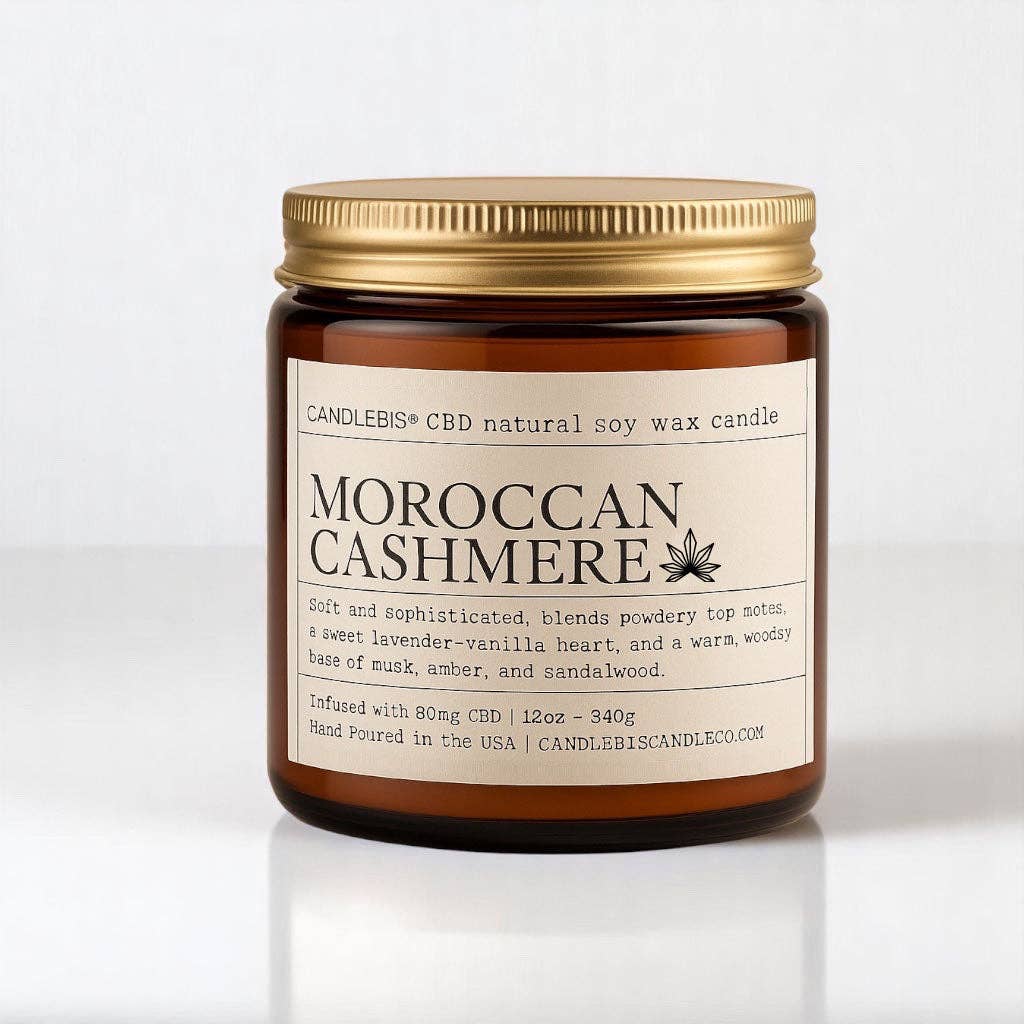 MOROCCAN CASHMERE CBD CANDLE