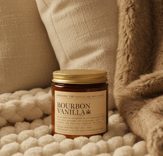 BOURBON VANILLA CBD CANDLE